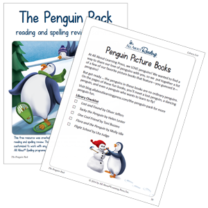 The Penguin Pack from All About Learning Press - Activity Preview