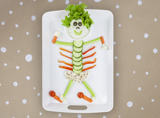 Snacks that start with X - X-citing X-ray Skeleton