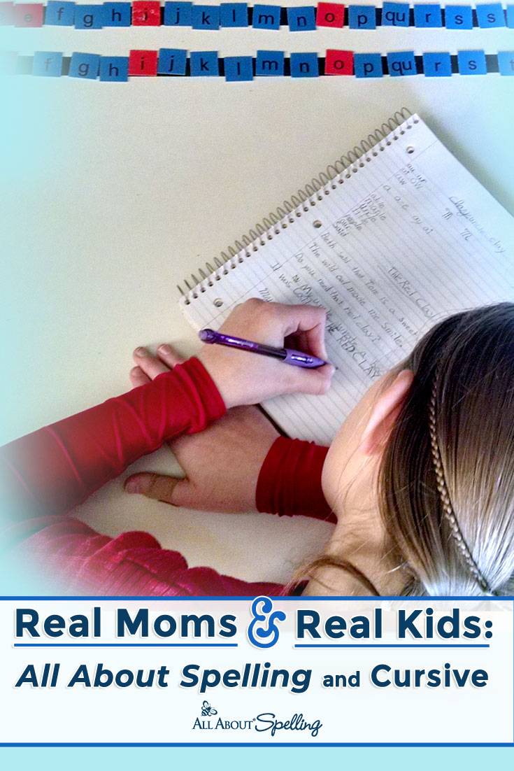 All About Spelling and Cursive Writing (Real Moms & Real Kids)