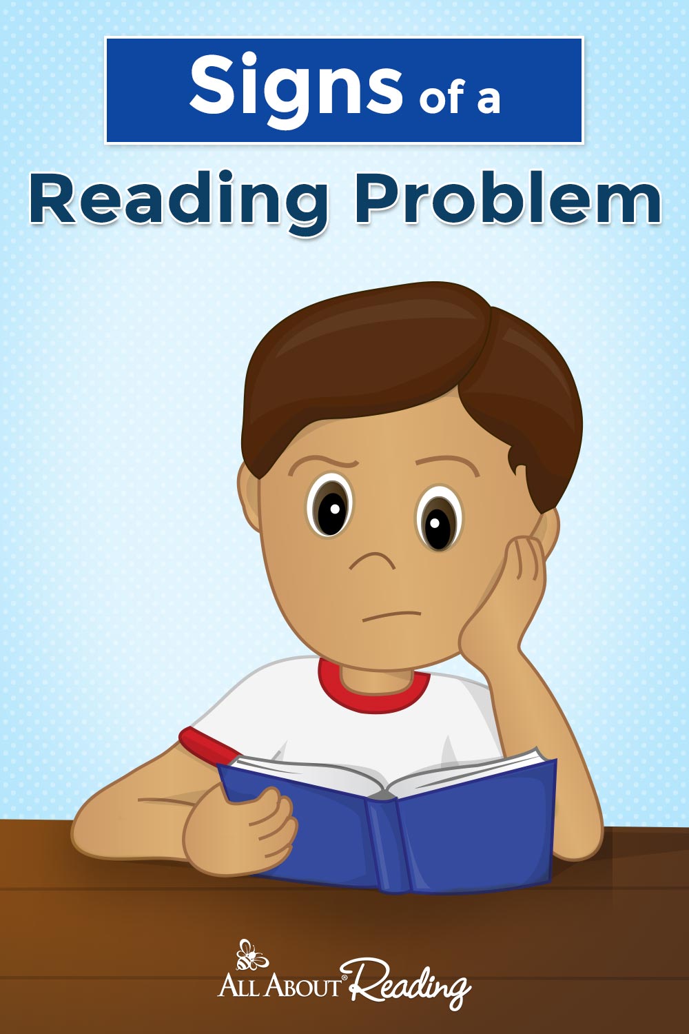 overse Venture ubetinget Signs of a Reading Problem + FREE Printable Quick Guide