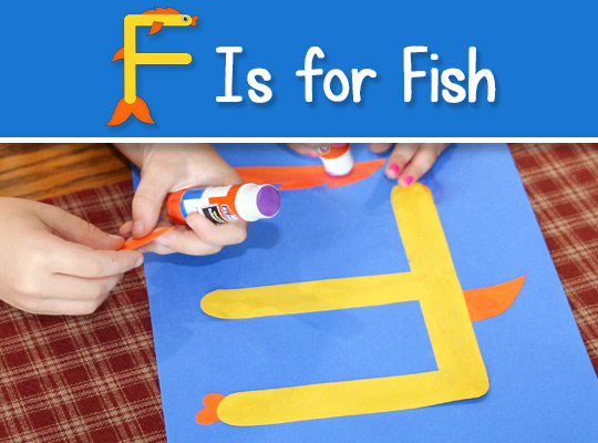 F Is for Fish craft