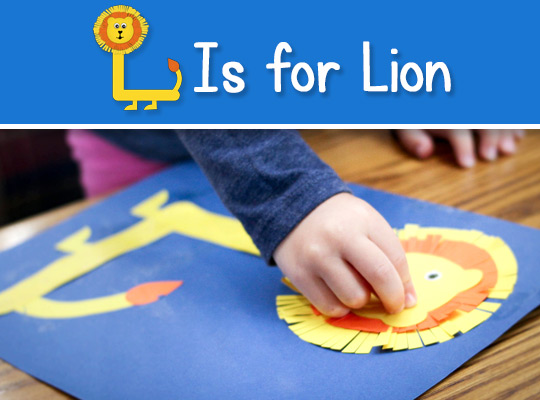 L Is for Lion ABC Craft