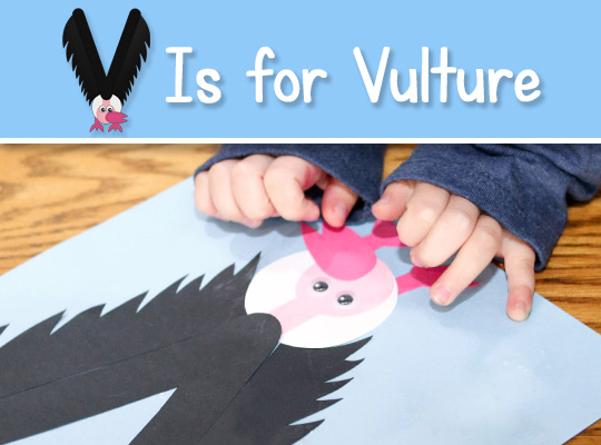 V Is for Vulture title graphic