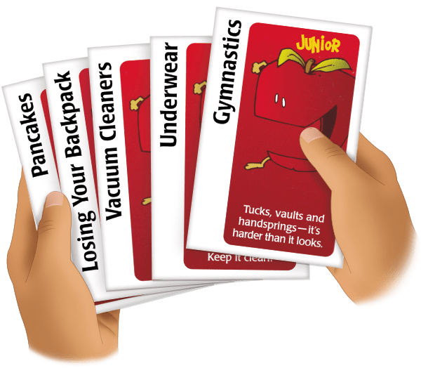 Apples To Apples Junior Game Review Printable Game Sheet