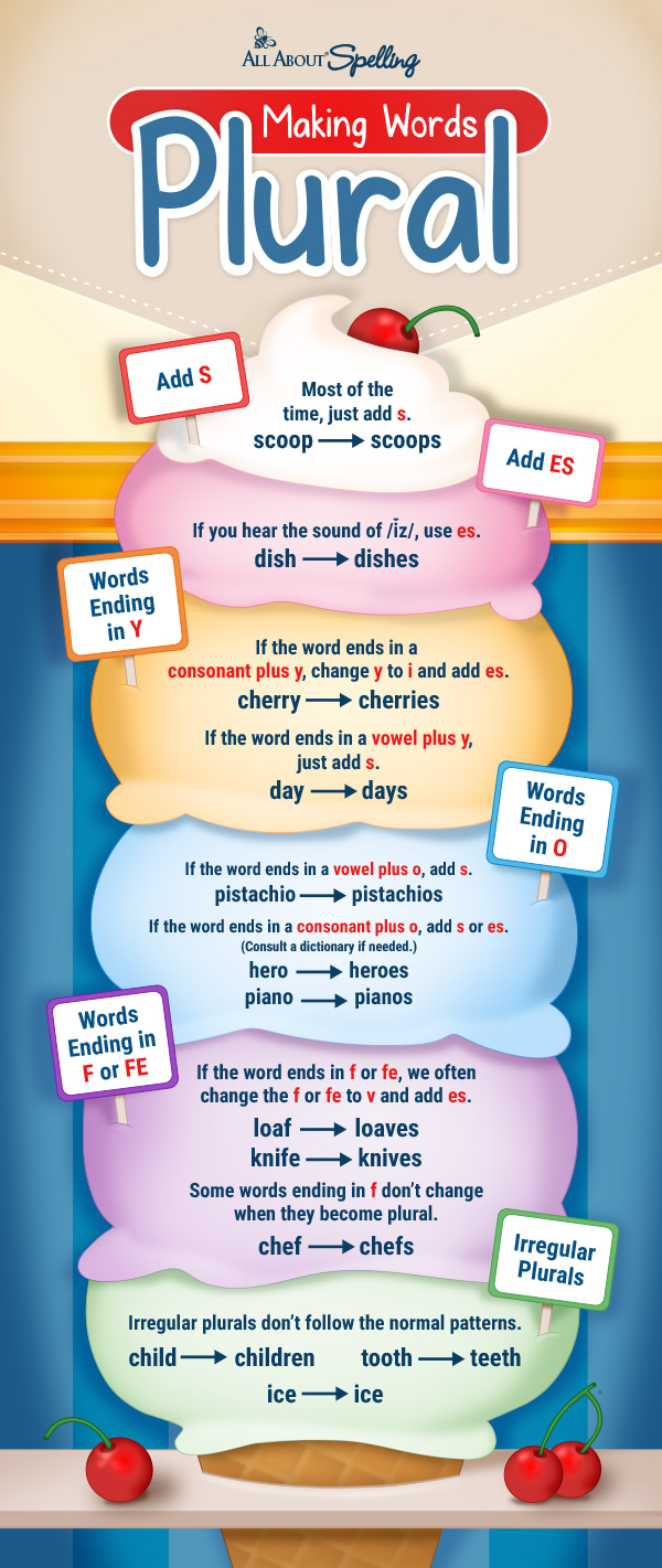 Spelling Rules For Making Words Plural Video Poster 
