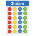 Package of dot stickers