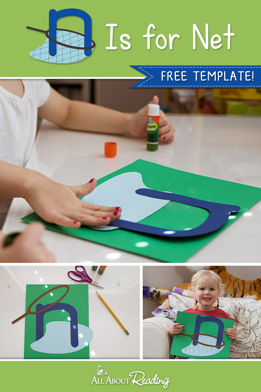 Printable Letter N Craft N Is For Net