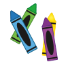 Crayons graphic