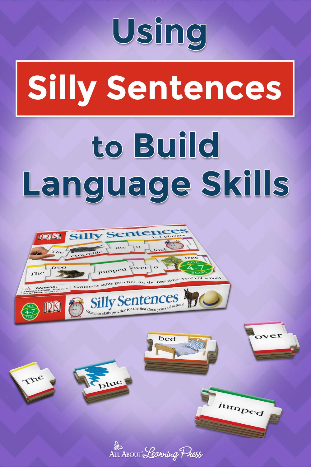 Using Silly Sentences to Build Language Skills + Printable Game Sheet