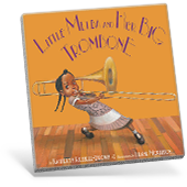 Little Melba and Her Big Trombone book cover
