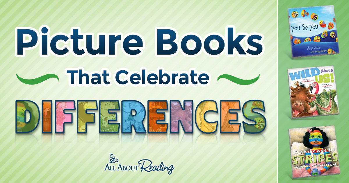 Picture Books That Celebrate Differences + FREE Library List!