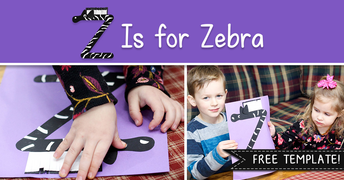Printable Letter Z Craft Z Is For Zebra Free Download 6277