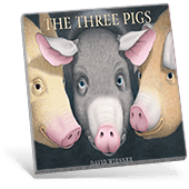 The Three Pigs book cover