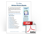 Picture Books for Winter library checklist download