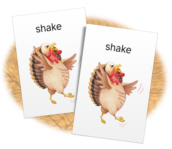 A matching pair of cards