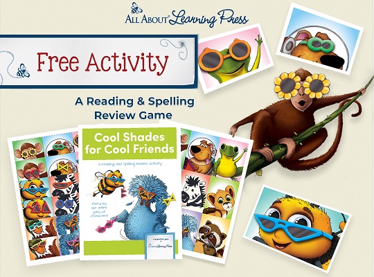 Free "Cool Shades for Cool Friends" activity!